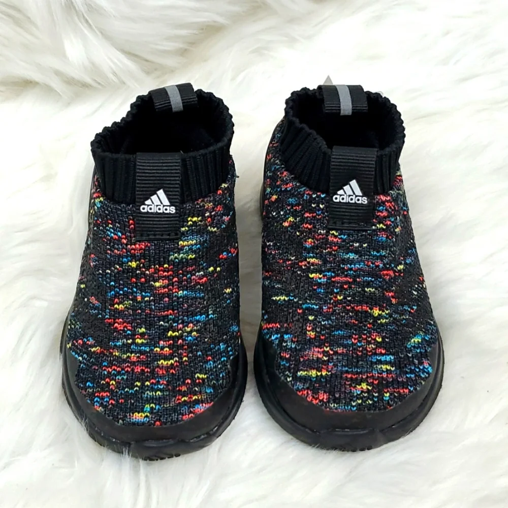 Adidas RapidaRun Laceless Knit Shoes Unisex Size 4K No Box BNIB